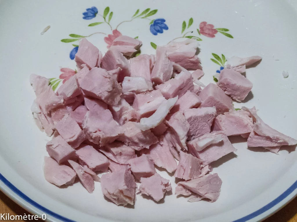 Gratin de céleri au jambon et à la tomme - Étape 3