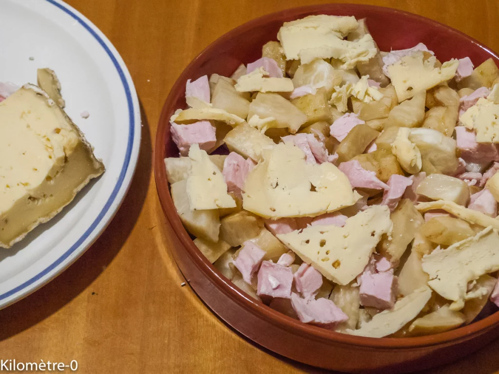 Gratin de céleri au jambon et à la tomme - Étape 5
