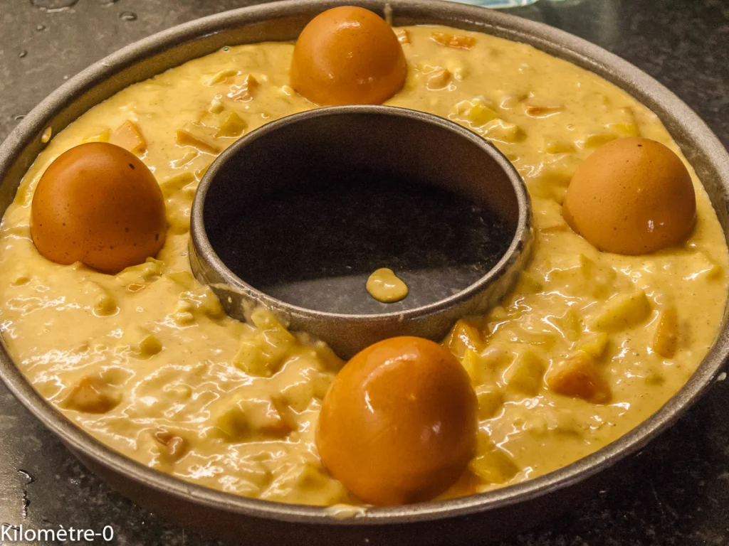 Cake salé végétarien de Pâques - Étape 7