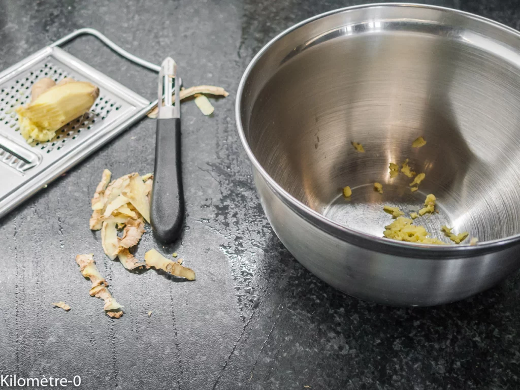 Pommes au four, sauce vanille gingembre - Étape 5