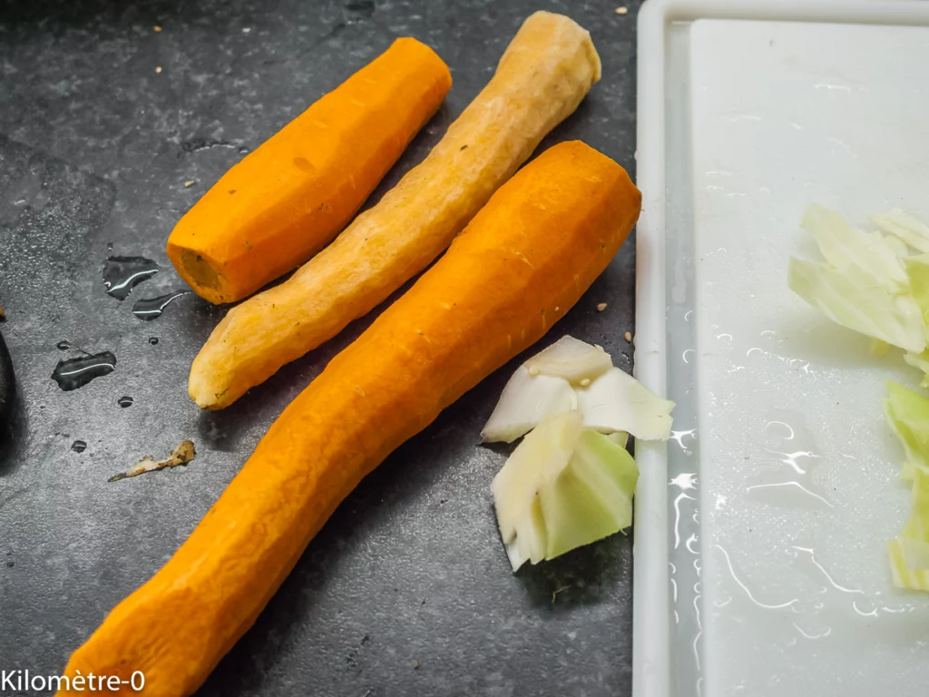 Coleslaw facile aux crevettes - Étape 3