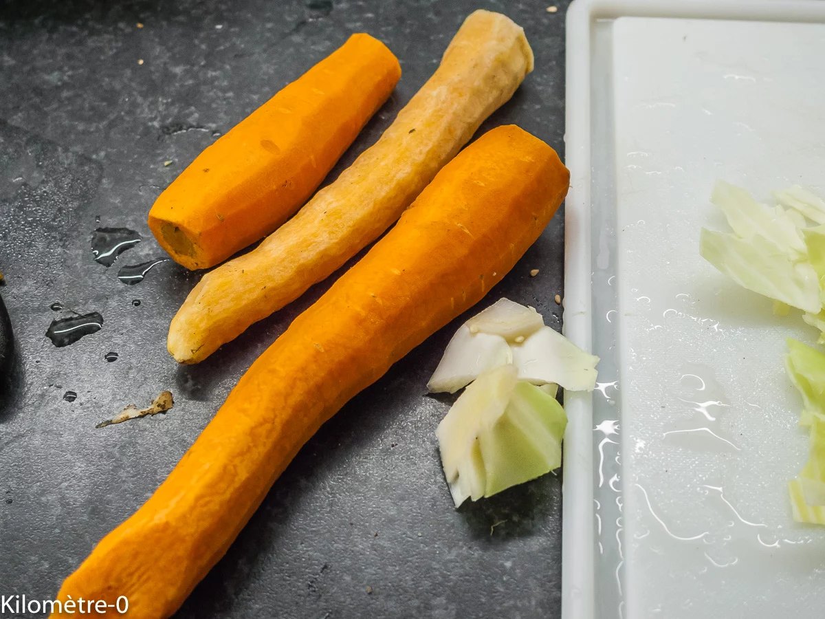 Photo de recette de Kilomètre-0, blog de cuisine réalisée à partir de produits de saison et issus de circuits courts