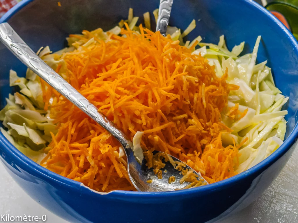 Salade de chou blanc d&rsquo;hiver - Étape 3