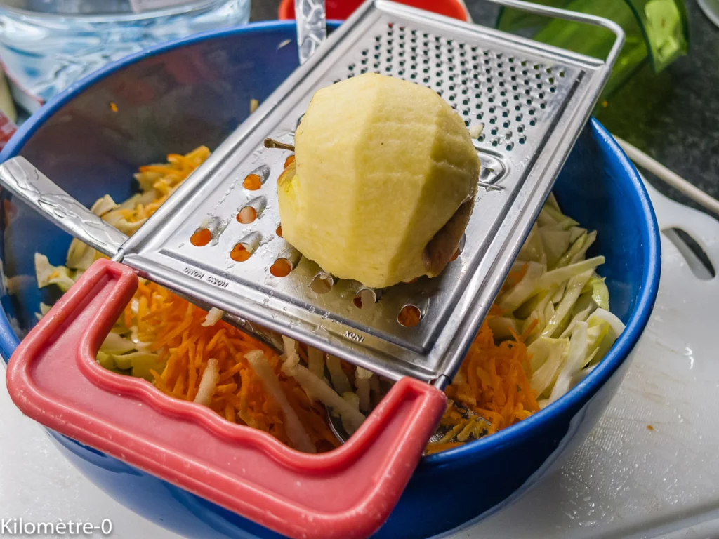 Salade de chou blanc d&rsquo;hiver - Étape 4