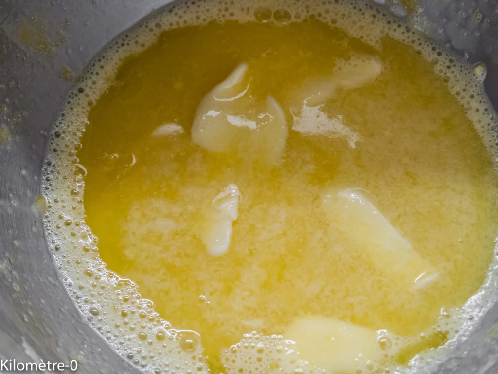 Gâteau du matin citron cassis - Étape 1