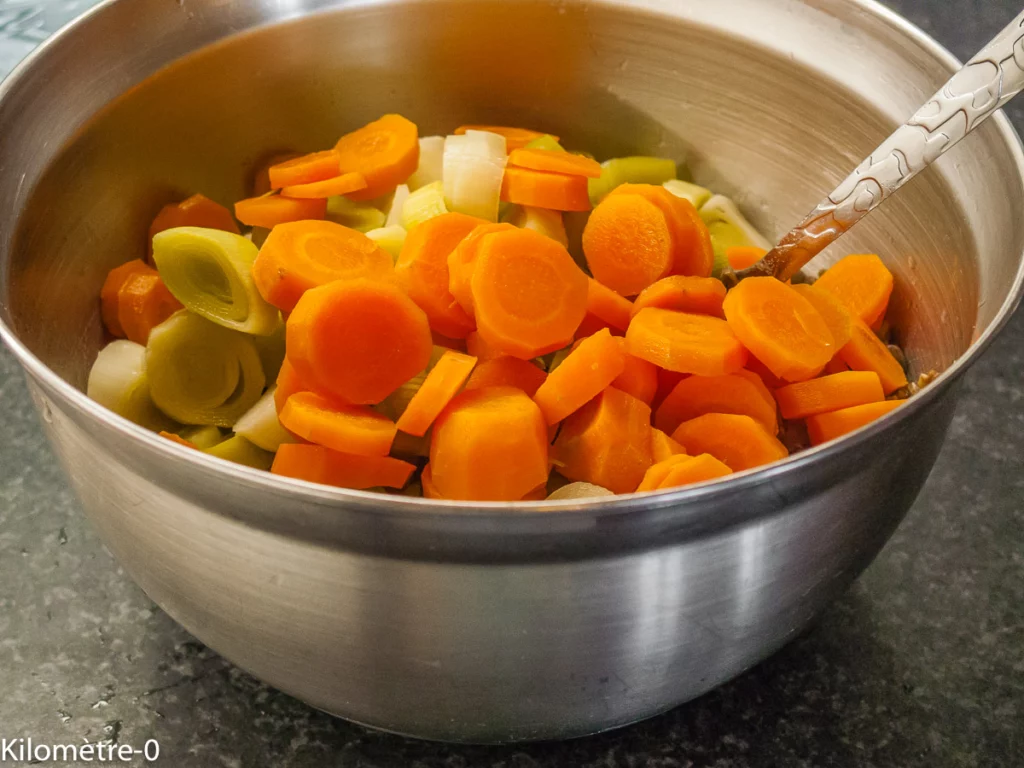 Salade de lentilles aux légumes d&rsquo;hiver - Étape 6