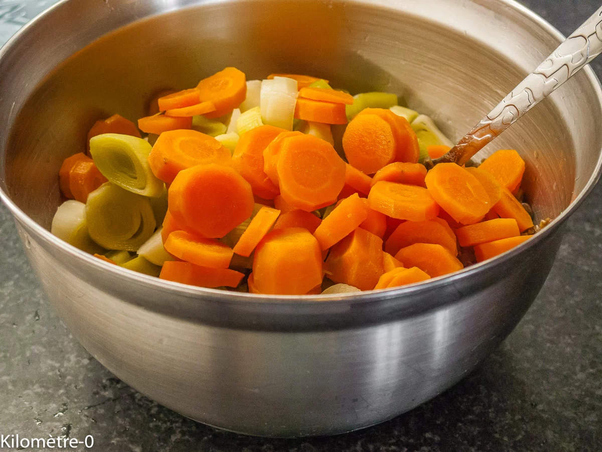 Photo de recette de Kilomètre-0, blog de cuisine réalisée à partir de produits de saison et issus de circuits courts