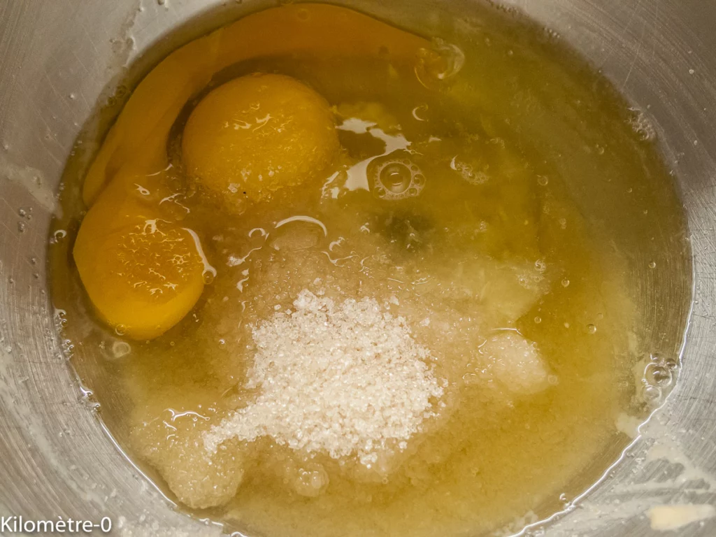 Gâteau du matin citron chocolat - Étape 3