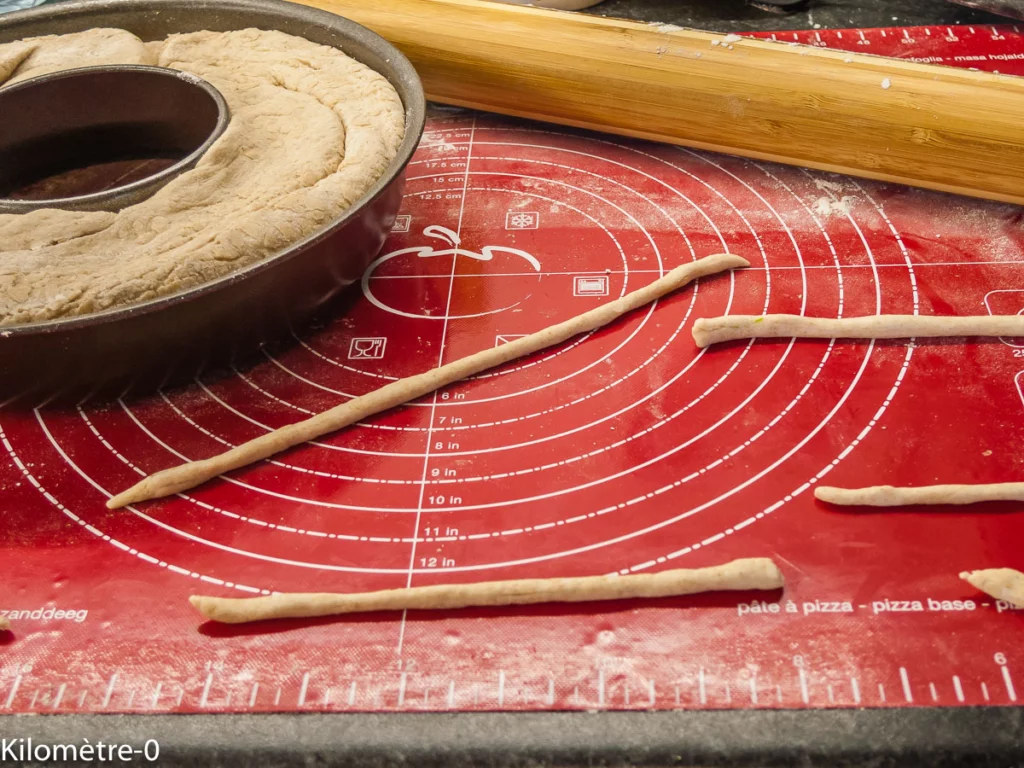 Pizza de Pâques aux épinards et à la ricotta - Étape 9