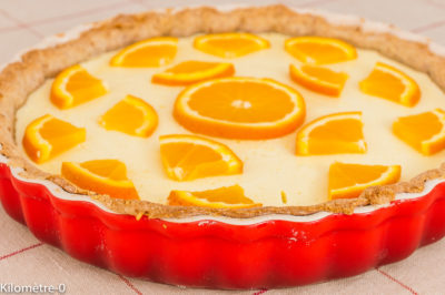 Photo de recette de dessert, tarte, gâteau, amandes, orange, agrumes, fruits, fromage blanc, skyr, Kilomètre-0, blog de cuisine réalisée à partir de produits de saison et issus de circuits courts