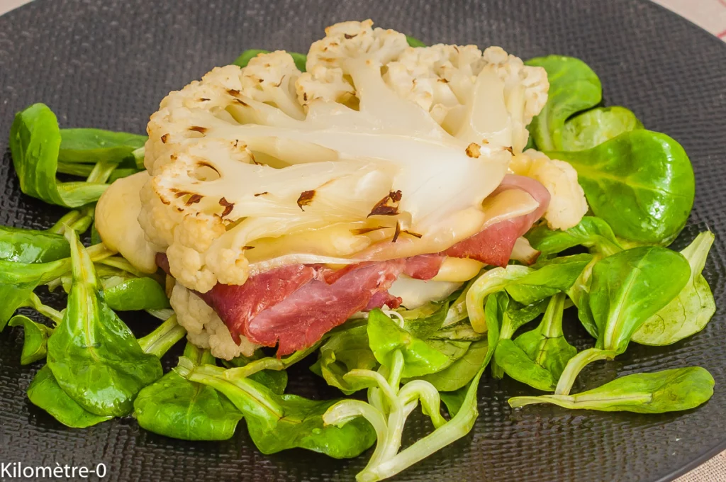 Burger de chou fleur jambon emmental - Étape 5