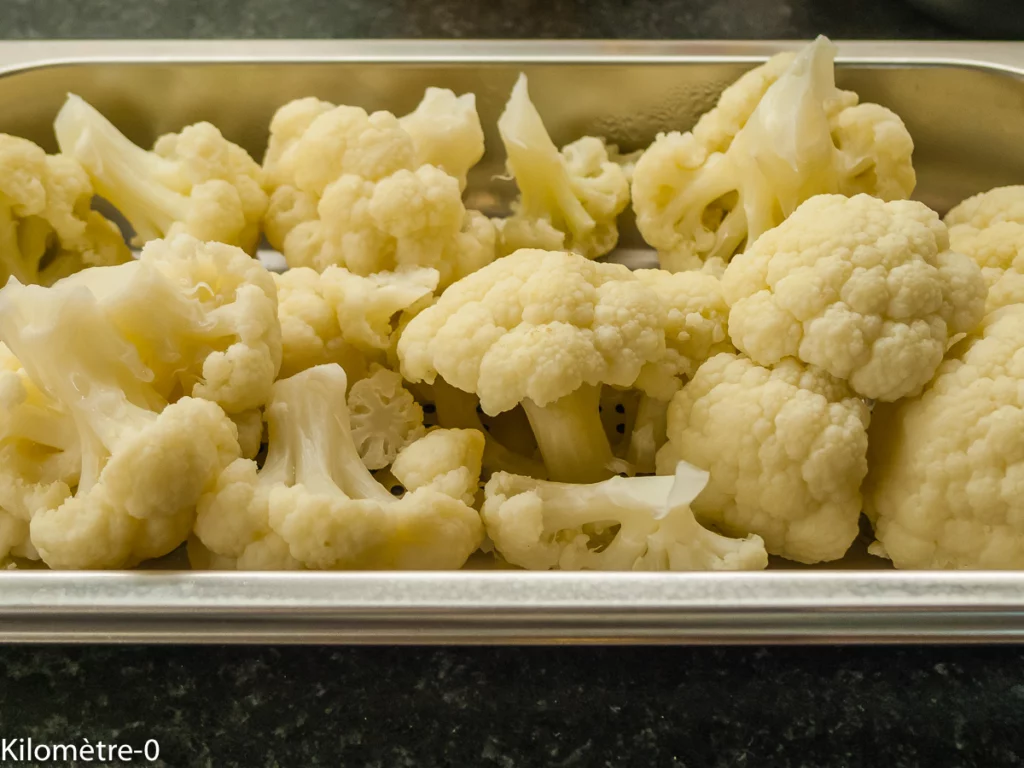 Couronne de chou fleur au fromage - Étape 2
