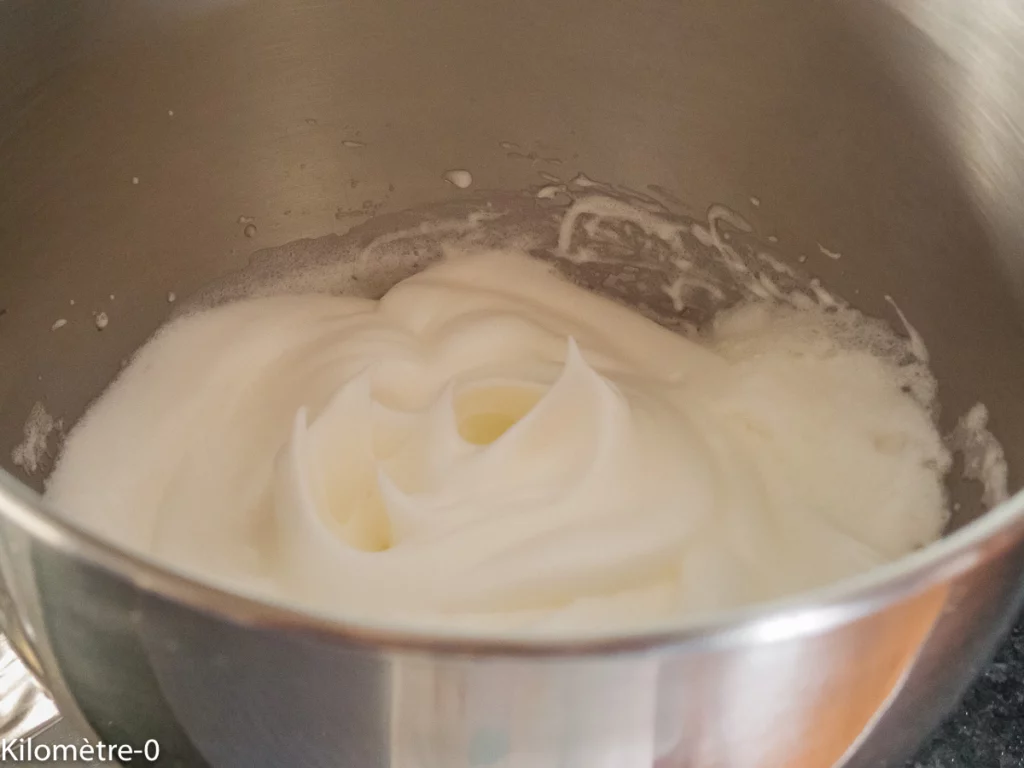 Gâteau aux blancs d&rsquo;oeufs et à la crème chocolat - Étape 2