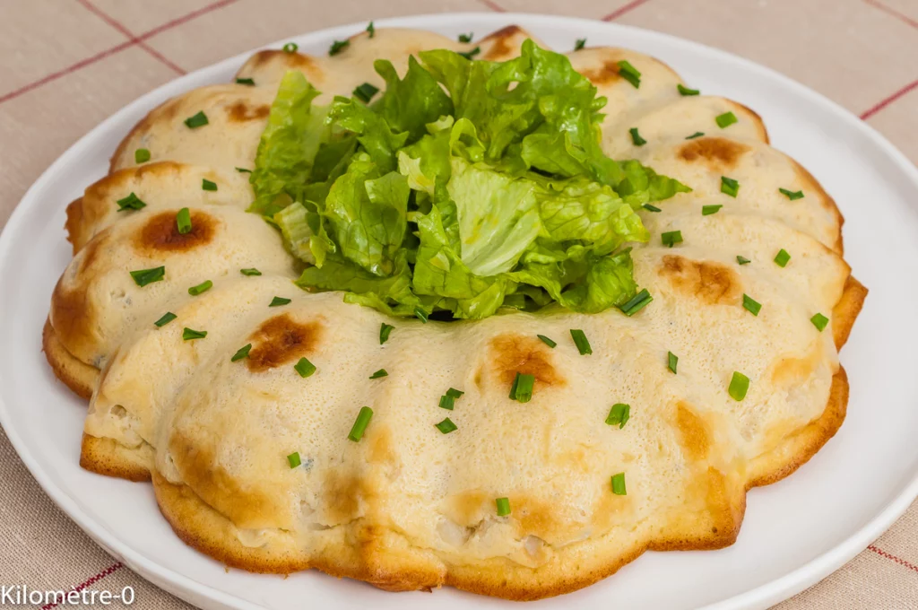 Photo de recette de chou fleur, couronne, fromage, bleu, chou, légumes, végétarienne, healthy, facile, rapide, bio Kilomètre-0, blog de cuisine réalisée à partir de produits de saison et issus de circuits courts