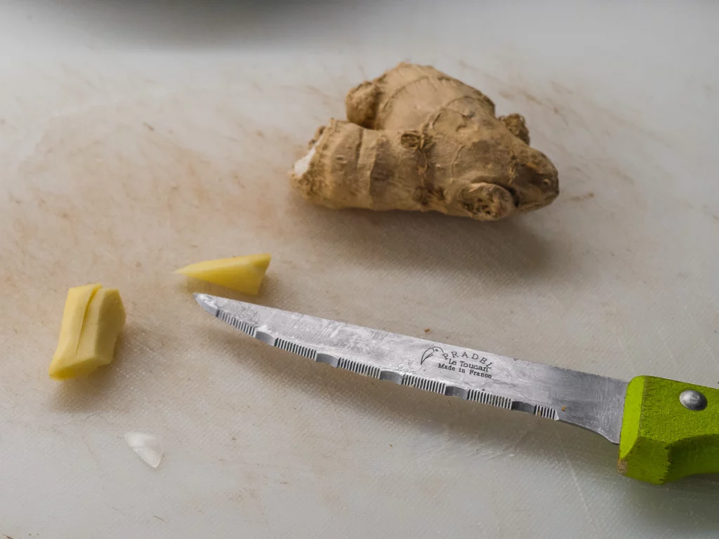 Haricots azuki aux épinards - Étape 4