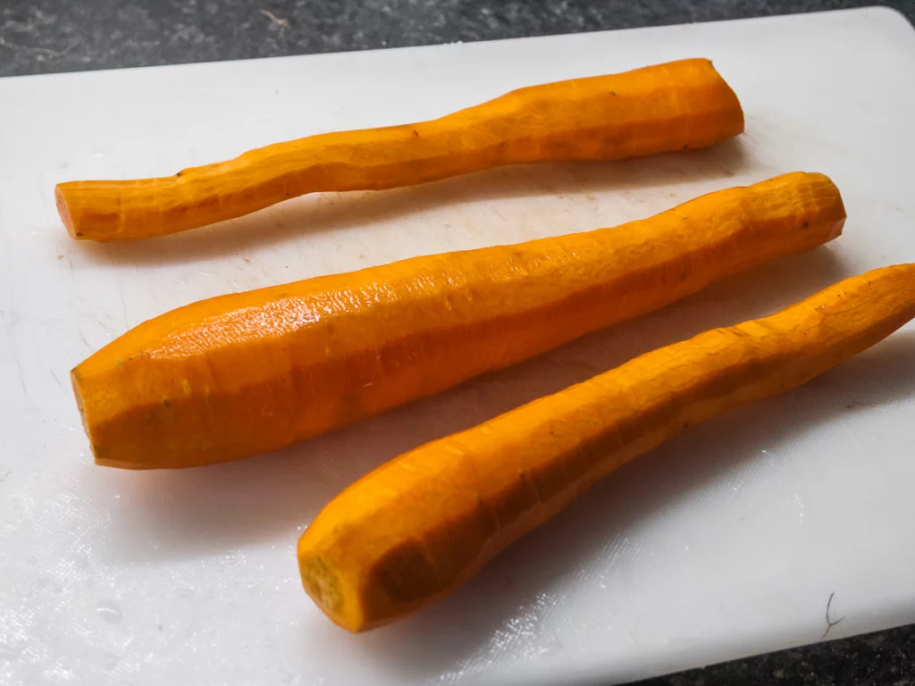 Soupe aux fanes de navets et carottes - Étape 2