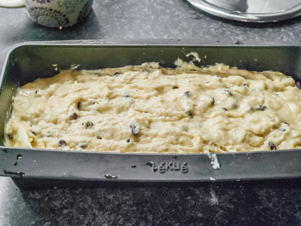 Gâteau du matin au lait de coco et pépites de chocolat - Étape 5