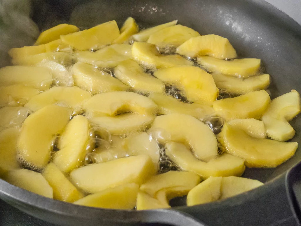 Gâteau facile aux pommes - Étape 2