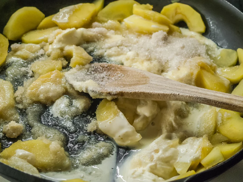 Gâteau facile aux pommes - Étape 3