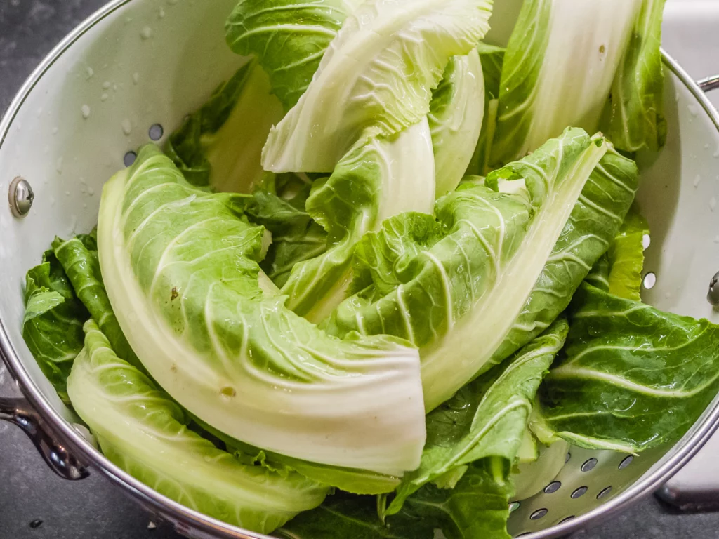 Soupe de côtes de chou fleur - Étape 2