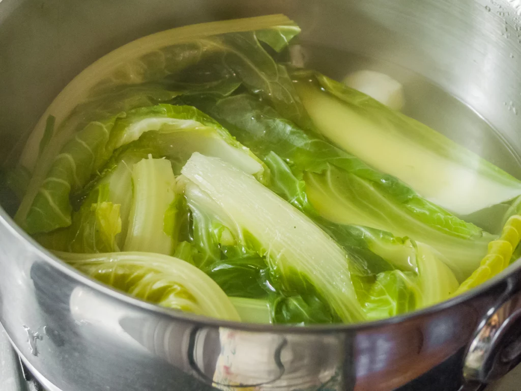 Soupe de côtes de chou fleur - Étape 3