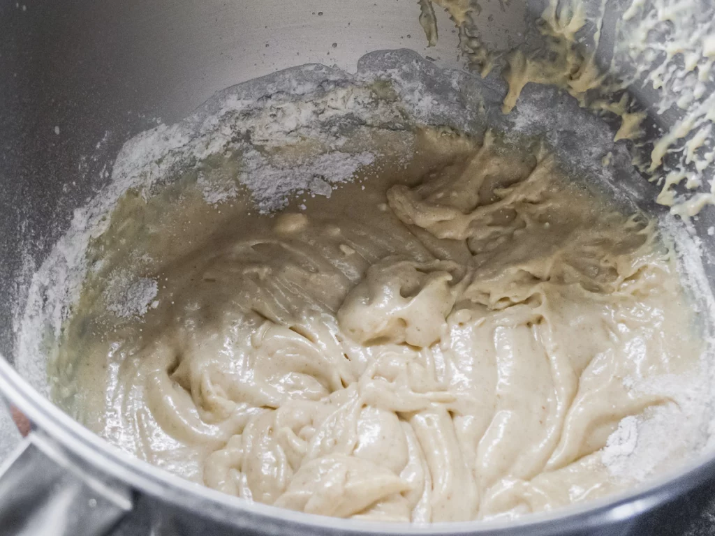 Gâteau du matin au lait de coco et aux kiwis - Étape 4