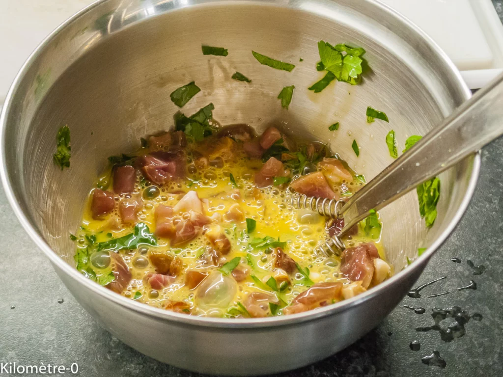 Galette au chou du Gévaudan - Étape 4