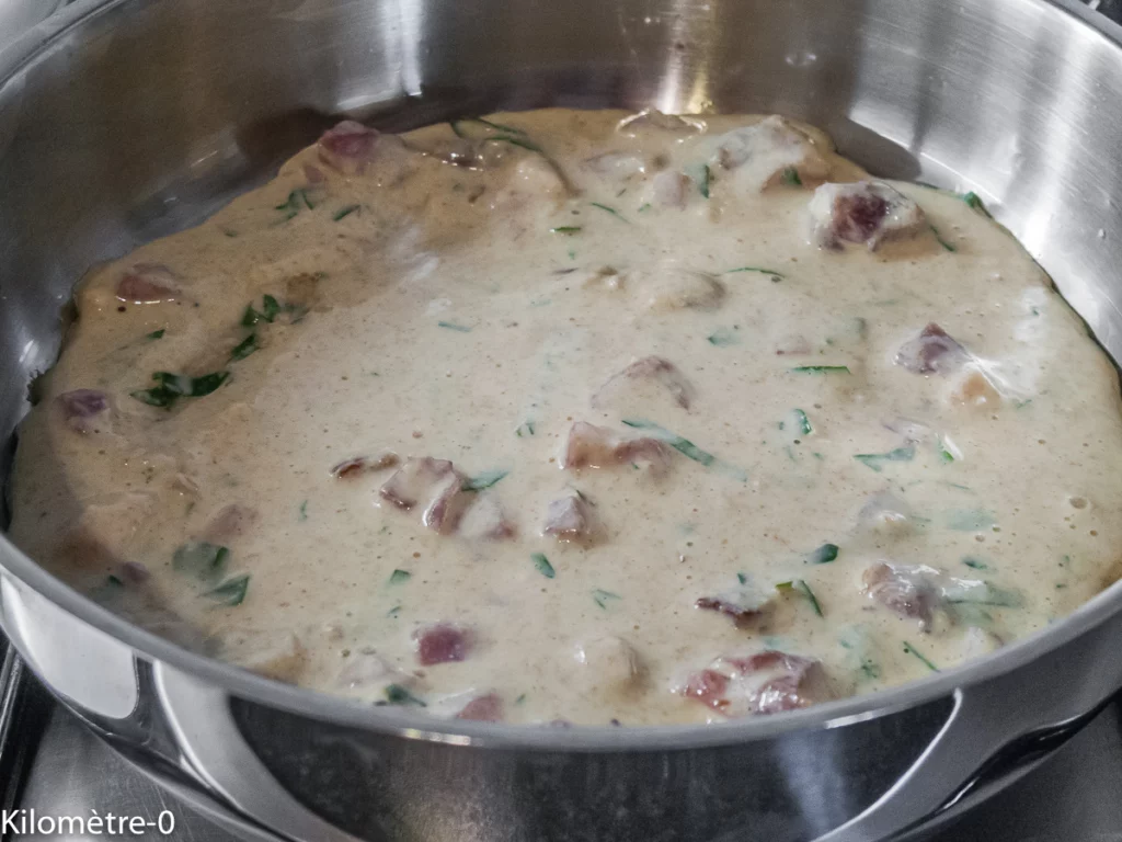 Galette au chou du Gévaudan - Étape 9