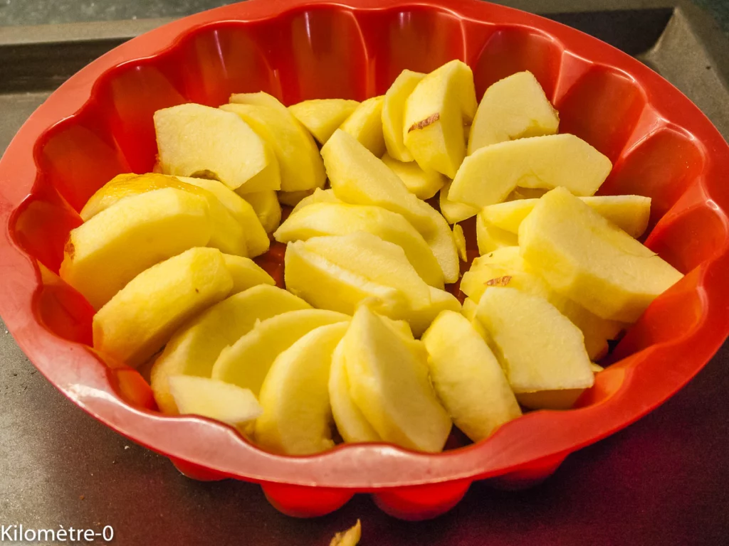 Gâteau de riz aux pommes - Étape 5