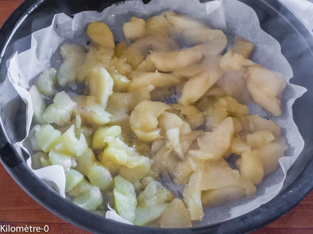 Flan aux pommes - Étape 5