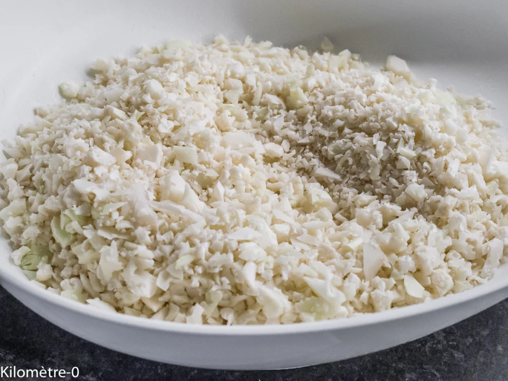 Terrine de chou fleur au roquefort - Étape 2