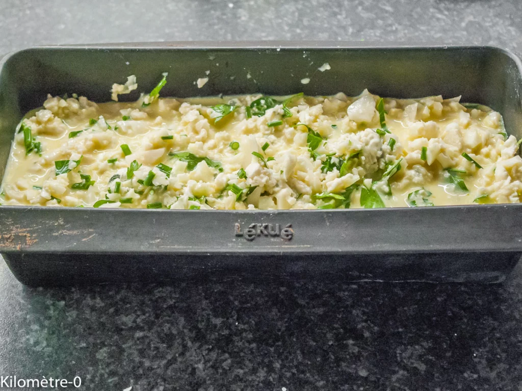 Terrine de chou fleur au roquefort - Étape 6