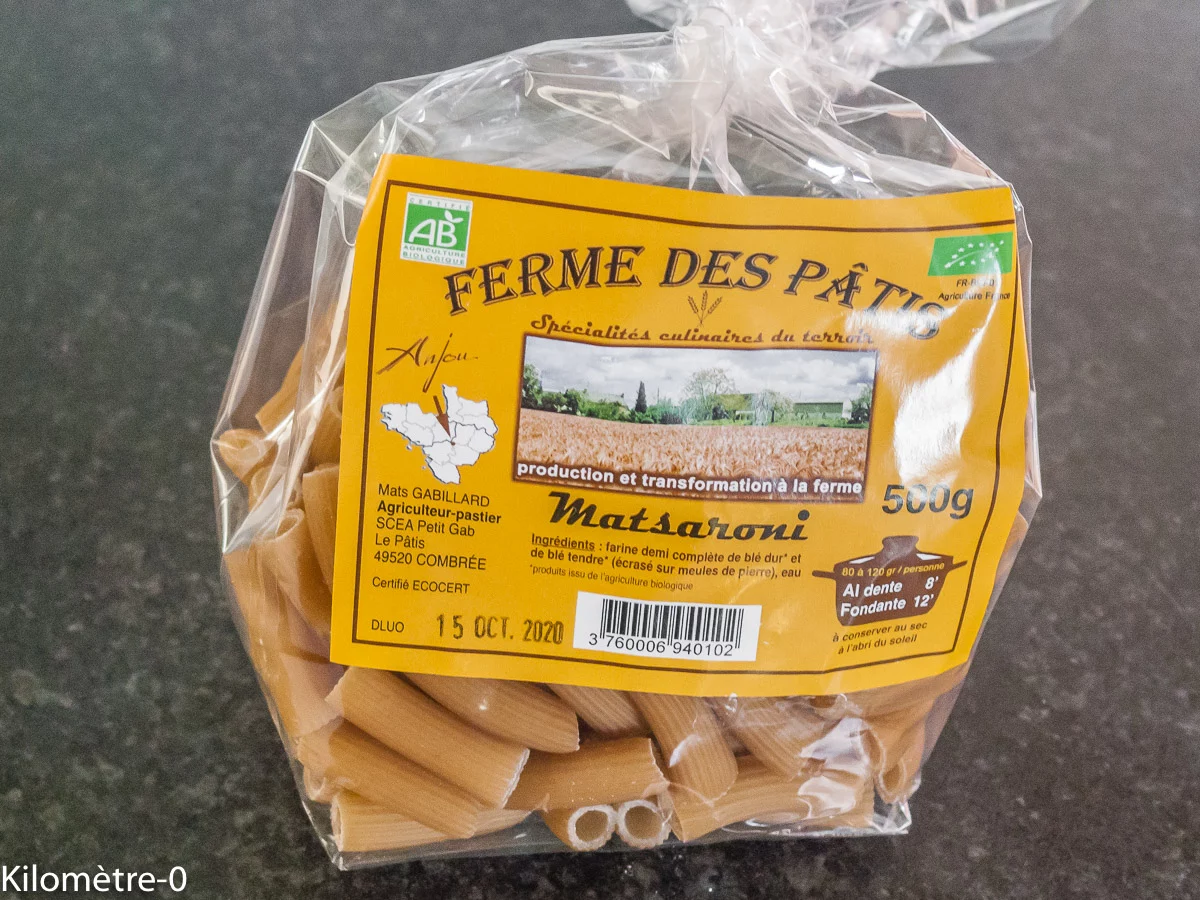 Photo de recette de Kilomètre-0, blog de cuisine réalisée à partir de produits de saison et issus de circuits courts