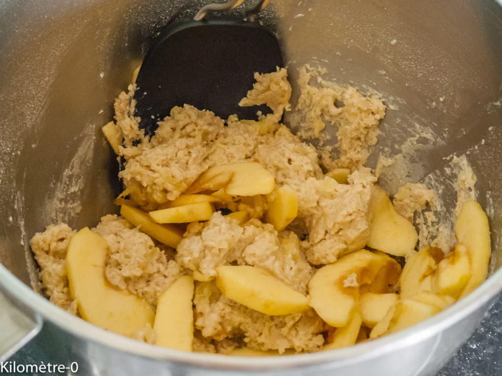 Gâteau aux pommes, sauce au caramel et beurre salé - Étape 7