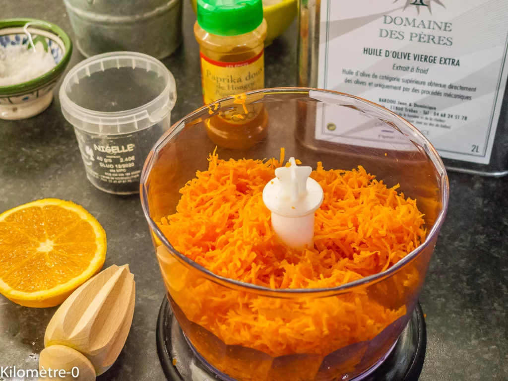 Tartinade de carottes au paprika et graines de nigelle - Étape 2