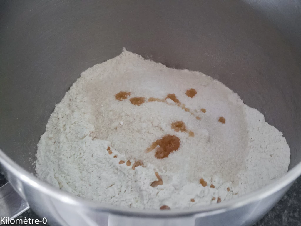 Kulich cruffin, brioche de Pâques orthodoxes - Étape 2