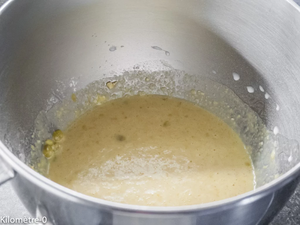 Salade printanière et gaufres aux pois cassés - Étape 4