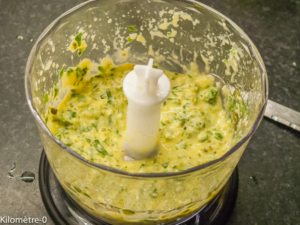 Poireaux sauce gribiche ou presque - Étape 5