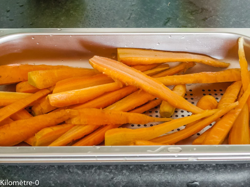 Cake salé aux carottes bottes - Étape 4