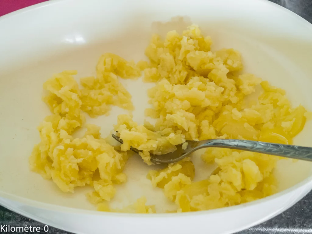 Cake salé aux carottes bottes - Étape 2