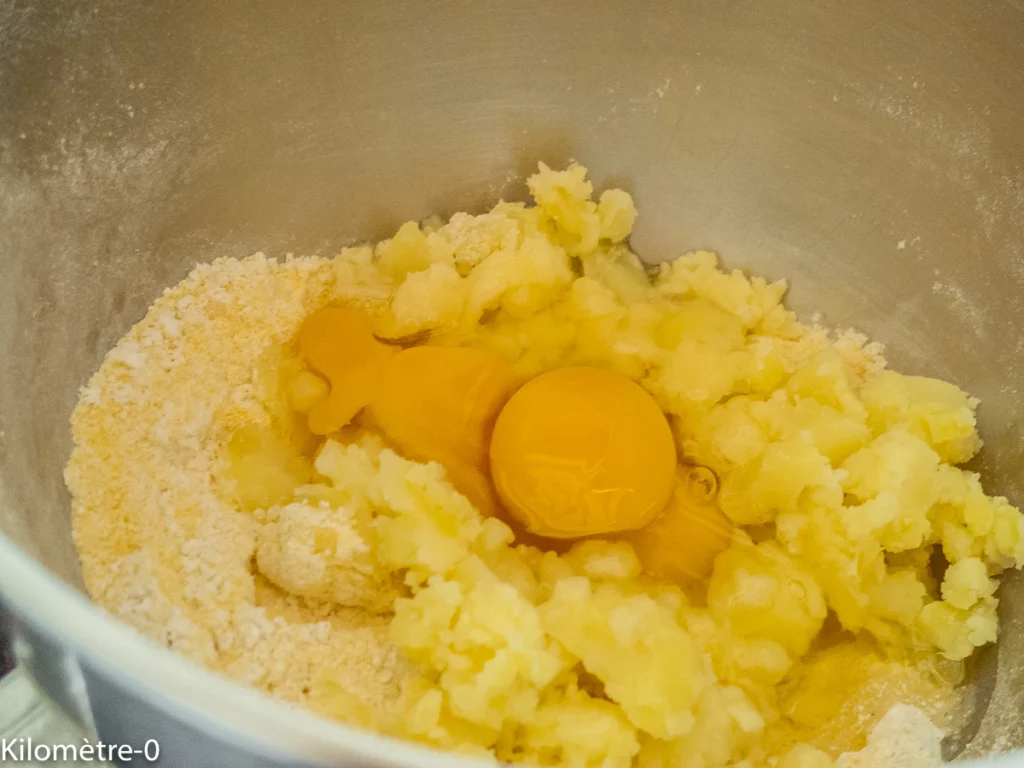 Cake salé aux carottes bottes - Étape 5