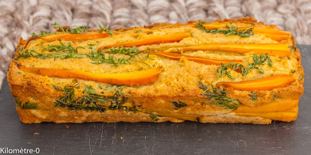 Cake salé aux carottes bottes - Étape 10