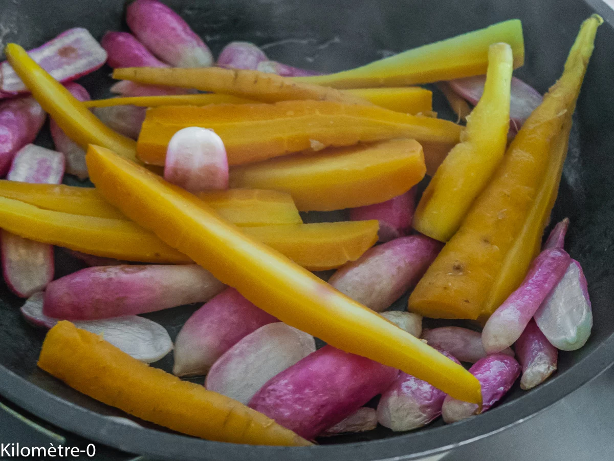 Photo de recette de Kilomètre-0, blog de cuisine réalisée à partir de produits de saison et issus de circuits courts