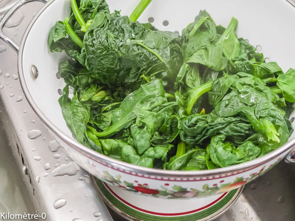 Lasagnes au jambon et aux épinards - Étape 3