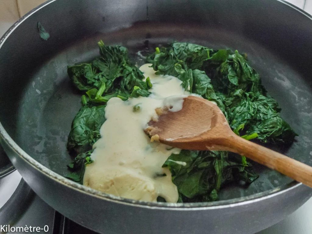 Lasagnes au jambon et aux épinards - Étape 6