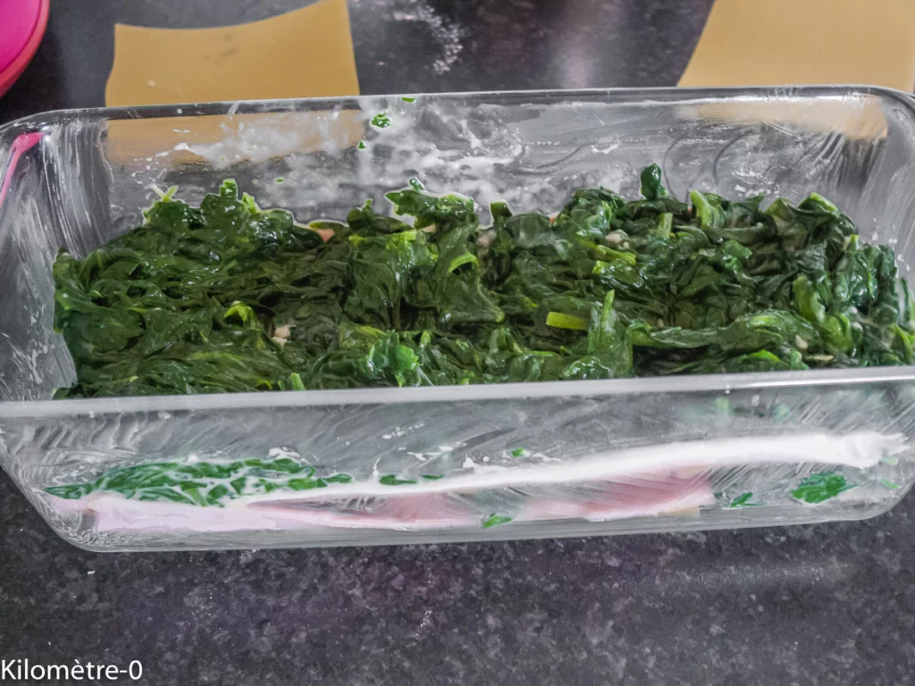 Lasagnes au jambon et aux épinards - Étape 9