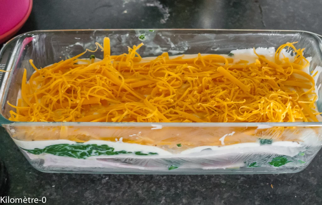 Lasagnes au jambon et aux épinards - Étape 11