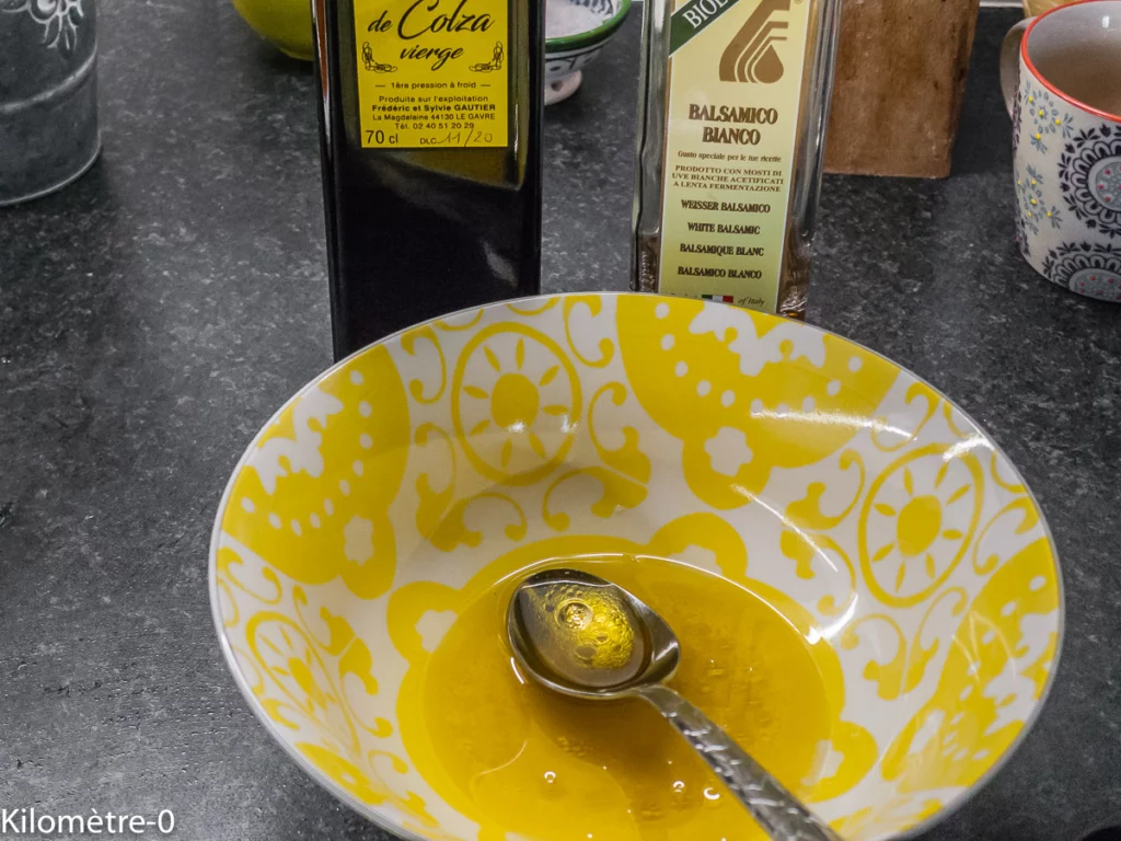 Salade de côtes de chou fleur et carottes à la fêta - Étape 3