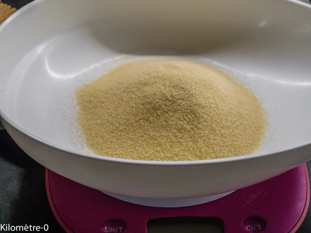 Migliaccio, gâteau de semoule à la ricotta italien - Étape 2