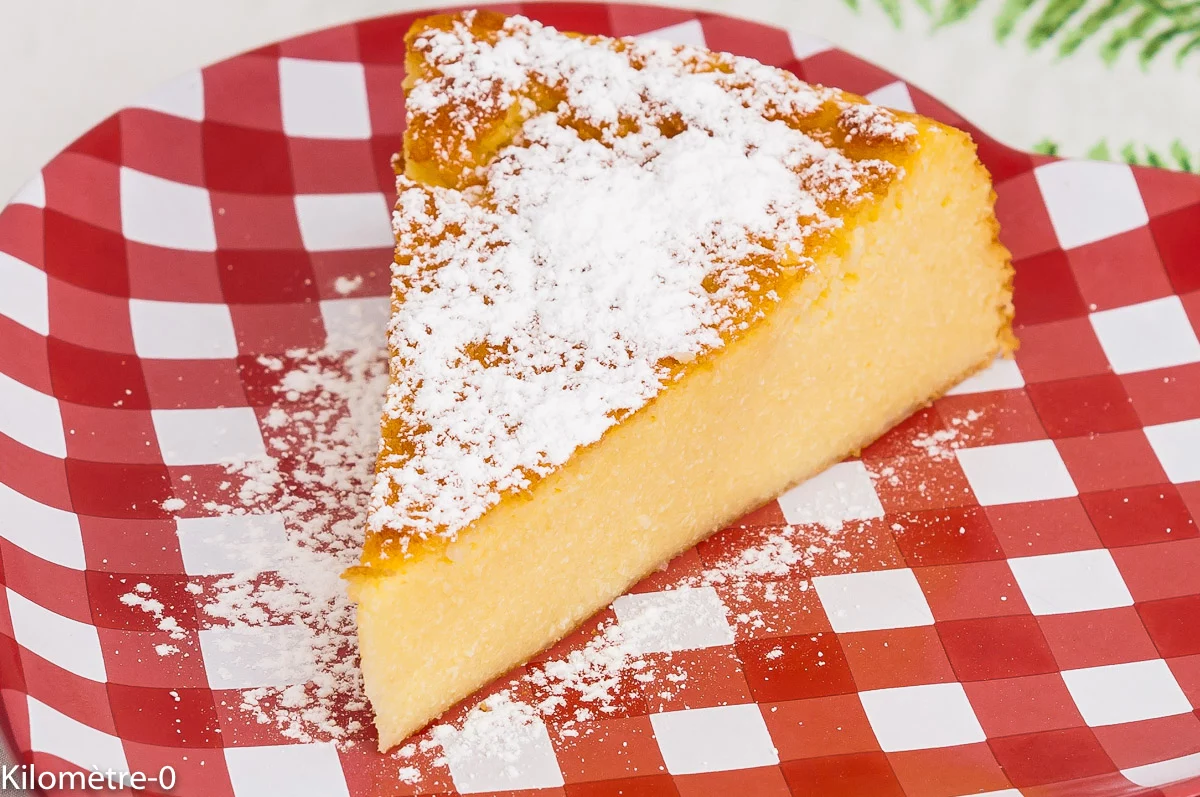 Photo de recette italienne, de migliaccio, gâteau de semoule, ricotta italien, gâteau, dessert, économique, citron, facile, bio de Kilomètre-0, blog de cuisine réalisée à partir de produits de saison et issus de circuits courts
